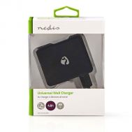 NEDIS WCHAU481ABK | ΕΠΙΤΟΙΧΙΟΙ ΦΟΡΤΙΣΤΕΣ USB & ΚΑΛΩΔΙΑ ΦΟΡΤΙΣΗΣ στο smart-tech.gr