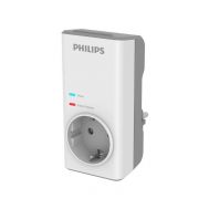 Philips CHP7010W/GRS Μονόπριζο ασφαλείας 1140J | Πολύπριζα - Μπαλαντέζες στο smart-tech.gr