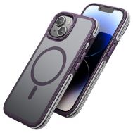 Θήκη Hoco Flexible Airbag 6m Anti-Fall Series MagSafe για Apple iPhone 15 Plus Μωβ | Θήκες προστασίας για κινητά στο smart-tech.gr