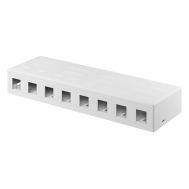 GOOBAY Keystone κυτίο 79426 για 8x θύρες δικτύου, λευκό | Rack Cabinets στο smart-tech.gr