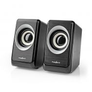 Nedis PC Speaker 2.0 18 W USB Powered (CSPR20020BK) (NEDCSPR20020BK) | ΗΧΕΙΑ ΓΙΑ PC στο smart-tech.gr