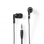 Nedis Wired Earphones 3.5 mm Black (HPWD1000BK) (NEDHPWD1000BK) | HEADSETS στο smart-tech.gr