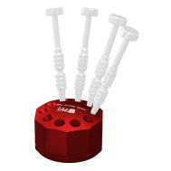 BEST βάση κατσαβιδιών BST-10S, 10 θέσεων, περιστρεφόμενη, κόκκινη | Βοηθητικά Εργαλεία στο smart-tech.gr