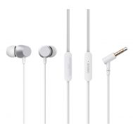 CELEBRAT earphones με μικρόφωνο D10, 3.5mm, 1.2m, λευκά | Ακουστικά Bluetooth στο smart-tech.gr