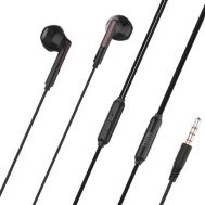 YISON earphones με μικρόφωνο X4, 3.5mm, 1.2m, μαύρα | Ακουστικά Bluetooth στο smart-tech.gr