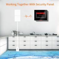 Ασύρματος ανιχνευτής πλημμύρας W020 για συναγερμούς, 433MHz | Ανιχνευτές Aερίων, Nερού και Kαπνού στο smart-tech.gr