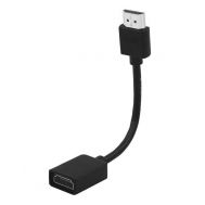 POWERTECH αντάπτορας HDMI CAB-H167, 4K/60Hz, 0.10m, μαύρος | Λοιπά Καλώδια, Adaptors & Μετατροπείς στο smart-tech.gr