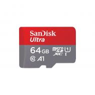 Sandisk Ultra microSDXC 64GB Class 10 U1 A1 UHS-I 140MB/s (SDSQUAB-064G-GN6MA) (SANSDSQUAB-064G-GN6MA) | Κάρτες μνήμης MicroSD στο smart-tech.gr