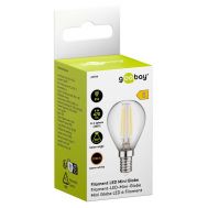 GOOBAY LED λάμπα mini globe 65394, E14, Filament, 4W, 2700K, 470lm | Λάμπες - Λαμπτήρες - Φωτιστικά στο smart-tech.gr