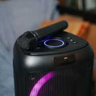 Osio OBT-8035 Φορητό ηχείο Bluetooth με USB, LED, AUX, TF, RC, FM,TWS, ασ. μικρόφωνο και τηλεχειριστήριο – 80 W | Φορητά ασύρματα ηχεία Bluetooth στο smart-tech.gr