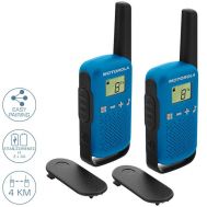 Motorola TALKABOUT T42 Walkie Talkie Μπλε 4 km | Ελεύθερης Χρήσης PMR446 στο smart-tech.gr