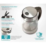 BRUNO βραστήρας νερού BRN-0143, 1.7L, 2200W, γυάλινος-Inox | Κουζίνα στο smart-tech.gr