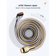 LDNIO καλώδιο USB-C σε USB-C LC651C, 65W, 1m, γκρι | Καλώδια USB-C (Type-C) στο smart-tech.gr