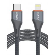 LDNIO καλώδιο Lightning σε USB-C LC631I, 30W PD, 1m, γκρι | Καλώδια USB-C (Type-C) στο smart-tech.gr