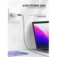 LDNIO καλώδιο USB-C σε USB-C LC811C, 65W PD, 1m, γκρι | Καλώδια USB-C (Type-C) στο smart-tech.gr