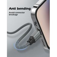 LDNIO καλώδιο Lightning σε USB-C LC442I, 30W PD, 2m, γκρι | Καλώδια USB-C (Type-C) στο smart-tech.gr