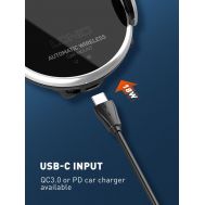 LDNIO ασύρματος φορτιστής & βάση αυτοκινήτου MA02, 15W, μαύρο | ΒΑΣΕΙΣ ΣΤΗΡΙΞΗΣ στο smart-tech.gr