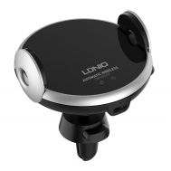 LDNIO ασύρματος φορτιστής & βάση αυτοκινήτου MA02, 15W, μαύρο | ΒΑΣΕΙΣ ΣΤΗΡΙΞΗΣ στο smart-tech.gr