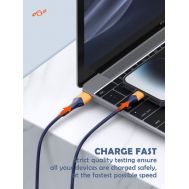 LDNIO καλώδιο USB-C σε USB LS802, 30W, 2m, λευκό | Καλώδια USB-C (Type-C) στο smart-tech.gr