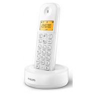 PHILIPS ασύρματο τηλέφωνο D1601W-34, με ελληνικό μενού, λευκό | Ασύρματα τηλέφωνα στο smart-tech.gr