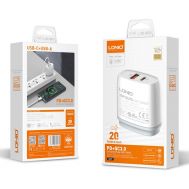LDNIO φορτιστής τοίχου Q229 με καλώδιο, USB & USB-C, 20W PD, λευκός | ΦΟΡΤΙΣΤΕΣ / ΤΡΟΦΟΔΟΤΙΚΑ USB στο smart-tech.gr