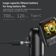 APEXEL ψηφιακό μικροσκόπιο APL-MS008, 400x-800x, LED, 720p/2MP | Μηχανήματα - Πολύμετρα στο smart-tech.gr