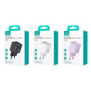 USAMS φορτιστής τοίχου US-CC183, USB-C θύρα εξόδου, 20W PD, μωβ | ΦΟΡΤΙΣΤΕΣ / ΤΡΟΦΟΔΟΤΙΚΑ USB στο smart-tech.gr