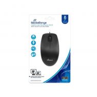 MediaRange Optical Mouse Corded 3-Button Silent-click (Black, Wired) (MROS212) | ΠΟΝΤΙΚΙΑ (MOUSE) στο smart-tech.gr