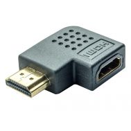 POWERTECH αντάπτορας HDMI CAB-H037, γωνιακός, 90° right, μαύρος | Λοιπά Καλώδια, Adaptors & Μετατροπείς στο smart-tech.gr