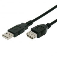 POWERTECH καλώδιο USB αρσενικό σε θηλυκό CAB-U011, copper, 1.5m, μαύρο | ΕΠΙΤΟΙΧΙΟΙ ΦΟΡΤΙΣΤΕΣ USB & ΚΑΛΩΔΙΑ ΦΟΡΤΙΣΗΣ στο smart-tech.gr