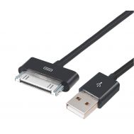 POWERTECH Καλώδιο USB 2.0 σε iPad & iPhone 4/4S CAB-U023, μαύρο, 1m | Καλώδια & Adaptors στο smart-tech.gr