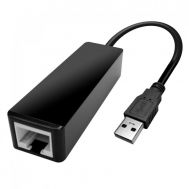 POWERTECH Converter USB 2.0 σε Ethernet CAB-U038, 0.2m, μαύρο | USB - PCI Κάρτες δικτύου στο smart-tech.gr