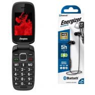 Energizer Classic E20+ 32MB/2GB Dual Sim 2G 2.4" + Bluetooth Earphones Energizer CIBT20BK2 | ΚΙΝΗΤΑ ΤΗΛΕΦΩΝΑ & SMARTPHONES στο smart-tech.gr