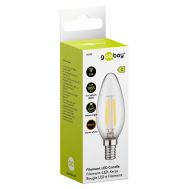 GOOBAY LED λάμπα candle 65393, E14, Filament, 6W, 2700K, 1055lm | Λάμπες - Λαμπτήρες - Φωτιστικά στο smart-tech.gr