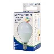 OPTONICA LED λάμπα G45 1403, 5.5W, 2700K, 450lm, E14 | Λάμπες - Λαμπτήρες - Φωτιστικά στο smart-tech.gr