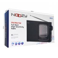 Φορητό Ραδιόφωνο Noozy DRB01 FM/MW/SW Λειτουργεί με Τροφοδοσία Ρεύματος  ή Μπαταρία Υποστηρίζει Φόρτιση Μπαταριών | Ραδιορολόγια - Ξυπνητήρια στο smart-tech.gr