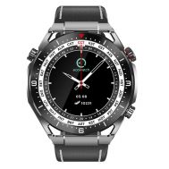 Smartwatch Ecowatch 1 1.52” 400mAh IP67 Μαύρο με Silicon PU Leather και Metal Band | SMARTWATCHES & ΑΞΕΣΟΥΑΡ στο smart-tech.gr