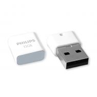 Philips Pico 32GB USB 2.0 Stick Γκρι (FM32FD85B/00) (PHIFM32FD85B-00) | USB FLASH DRIVES - STICKS στο smart-tech.gr