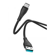 CELEBRAT καλώδιο USB-C σε USB CB-18T, 15W 3A, 480Mbps, 1m, μαύρο | Καλώδια USB-C (Type-C) στο smart-tech.gr