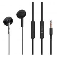CELEBRAT earphones με μικρόφωνο G28, 3.5mm, 1.2m, μαύρα | Ακουστικά Bluetooth στο smart-tech.gr