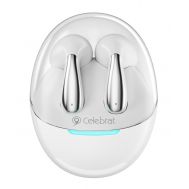 CELEBRAT earphones με θήκη φόρτισης W51, True Wireless, λευκά | Ακουστικά Bluetooth στο smart-tech.gr