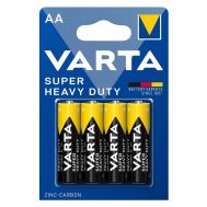 VARTA μπαταρίες Zinc Carbon Super Heavy Duty, AA/R6P, 1.5V, 4τμχ | ΑΛΚΑΛΙΚΕΣ ΜΠΑΤΑΡΙΕΣ στο smart-tech.gr