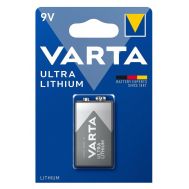 VARTA μπαταρία λιθίου Ultra, 9V, 1τμχ | ΜΠΑΤΑΡΙΕΣ ΛΙΘΙΟΥ (Li-ion) στο smart-tech.gr
