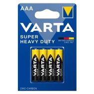 VARTA μπαταρίες Zinc Carbon Super Heavy Duty, AAA/R03, 1.5V, 4τμχ | ΑΛΚΑΛΙΚΕΣ ΜΠΑΤΑΡΙΕΣ στο smart-tech.gr