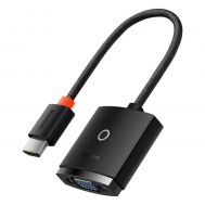 Baseus Lite Series Μετατροπέας HDMI male σε 3.5mm / VGA female Μαύρο (WKQX010101) (BASWKQX010101) | ΣΤΑΘΜΟΙ ΣΥΝΔΕΣΗΣ (USB HUB - BLUETOOTH) στο smart-tech.gr