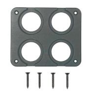 POWERTECH πάνελ πρίζας για σκάφη & οχήματα PTL-016, 4 θέσεις, 102x85mm | ΗΛΕΚΤΡΟΛΟΓΙΚΟΣ ΕΞΟΠΛΙΣΜΟΣ στο smart-tech.gr