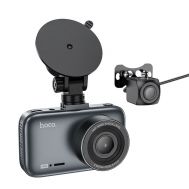 Καταγραφική Κάμερα Αυτοκινήτου Hoco DV6 1080p/30fps Full HD 200mAh Ultra Wide Γωνία Λήψης 140° 3" Οθόνη Park/Night Mode και Rear Camera 720P | Κάμερες καταγραφής (Dash Cams) στο smart-tech.gr