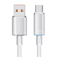 USAMS καλώδιο USB-C σε USB US-SJ658, 66W, 480Mbps, 1.2m, λευκό | Καλώδια USB-C (Type-C) στο smart-tech.gr