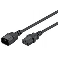GOOBAY καλώδιο προέκτασης τροφοδοσίας 95124, 0.75mm², 0.5m, μαύρο | ΕΠΙΤΟΙΧΙΟΙ ΦΟΡΤΙΣΤΕΣ USB & ΚΑΛΩΔΙΑ ΦΟΡΤΙΣΗΣ στο smart-tech.gr