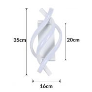 POWERTECH LED φωτιστικό τοίχου HLL-0168, 12W, 4000K, 960lm, λευκό | Λάμπες - Λαμπτήρες - Φωτιστικά στο smart-tech.gr